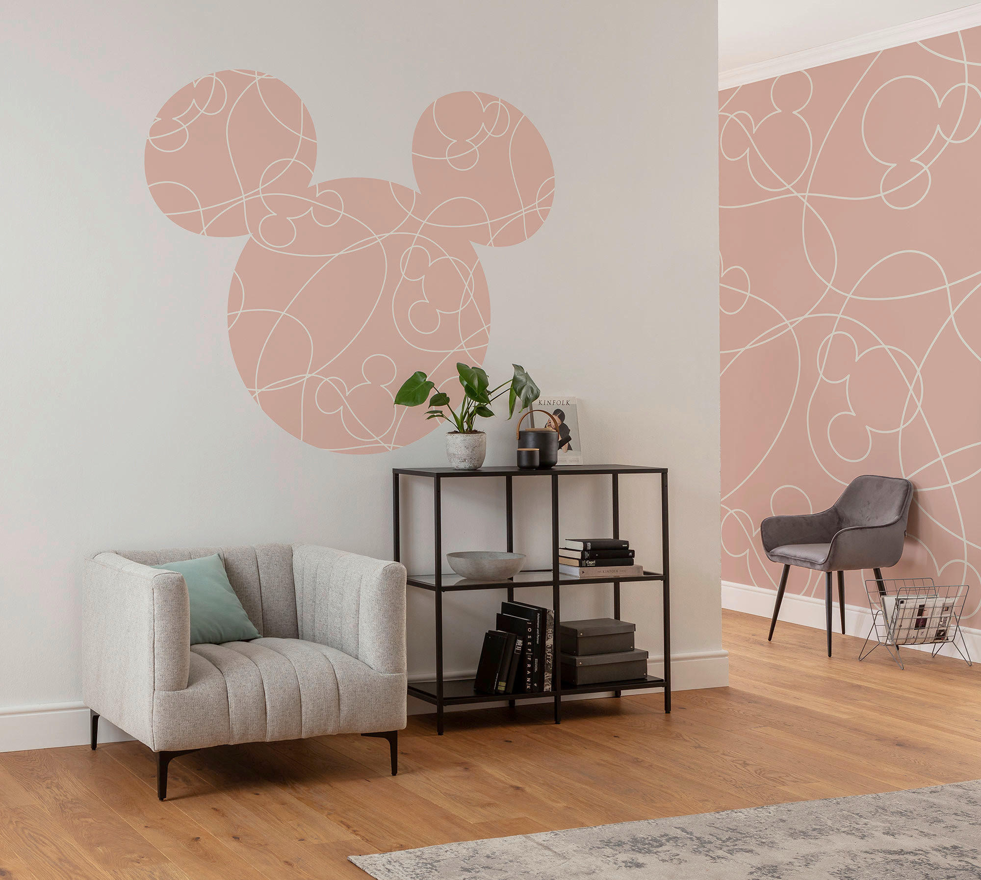 VLIESTAPETE Mickey Mouse  - Basics (125/125/cmcm) - Disney