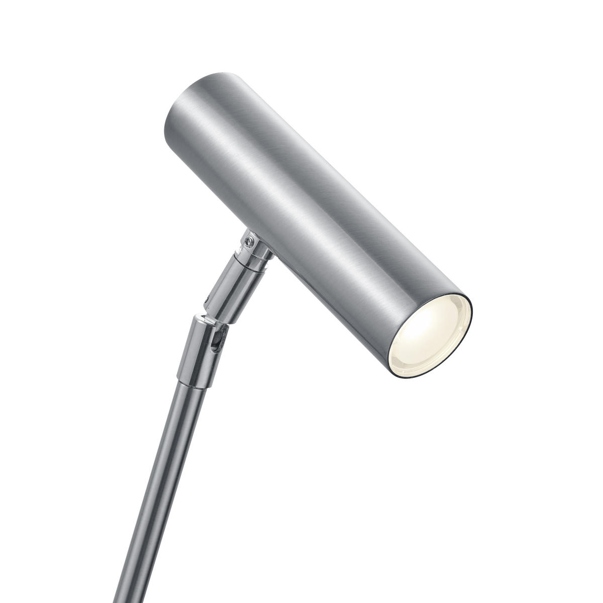LED-TISCHLEUCHTE   - Nickelfarben, KONVENTIONELL, Metall (50cm) - Hell