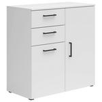 KOMMODE  in 80/83/40 cm  - Anthrazit/Schwarz, MODERN, Holzwerkstoff/Kunststoff (80/83/40cm) - Carryhome