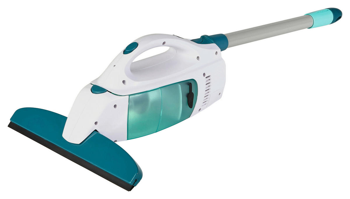 ASPIRATOR PENTRU GEAMURI - alb/turcoaz, Basics, plastic (43/10/47,5cm) - Leifheit