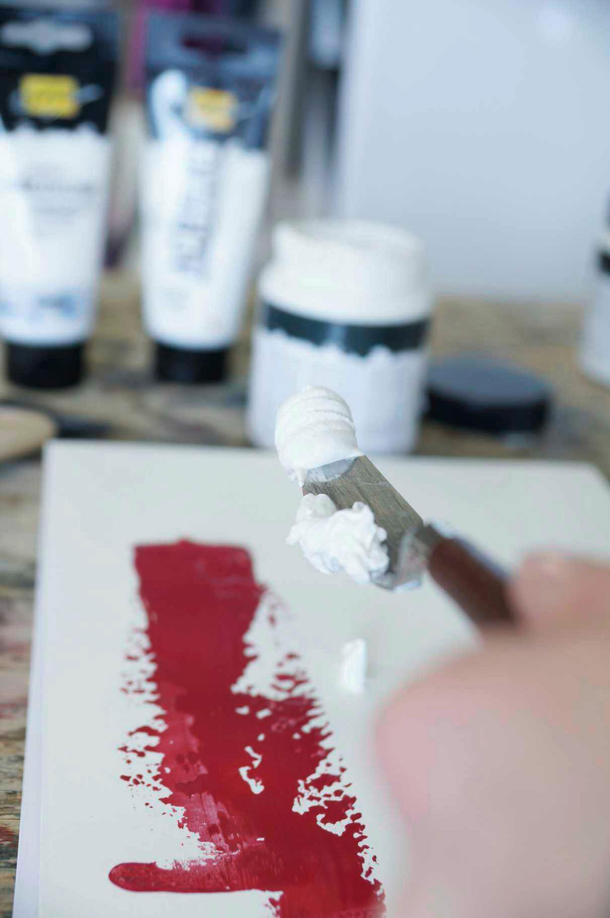 STRUKTURPASTESET - Transparent/Weiß, Basics (7/10,5/7cm)