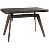SCHREIBTISCH 120/70/72-88 cm  in Akaziefarben, Dunkelgrau  - Dunkelgrau/Akaziefarben, Design, Holz/Textil (120/70/72-88cm) - Hasena