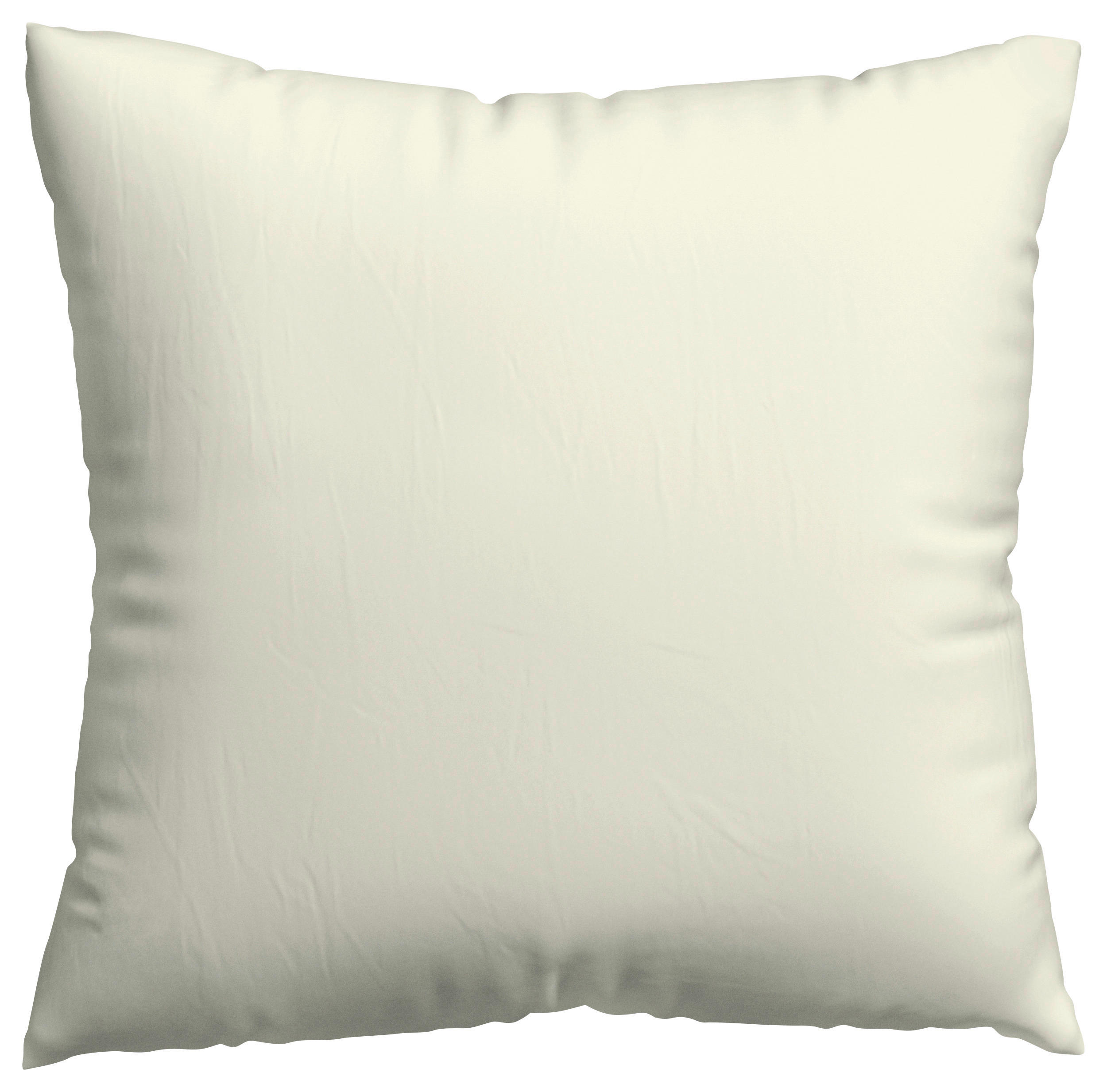 KISSENHÜLLE WOVEN SATIN 40/40 cm  - Hellgelb, Basics, Textil (40/40cm) - Schlafgut