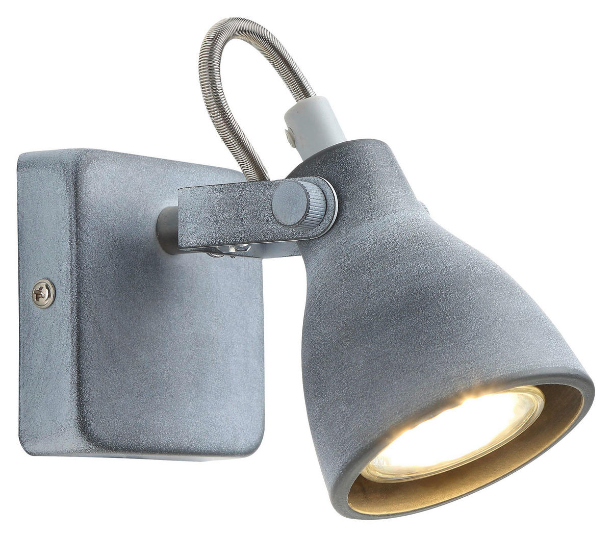 WANDSTRAHLER 16/11/8 cm   - Grau, Basics, Metall (16/11/8cm)