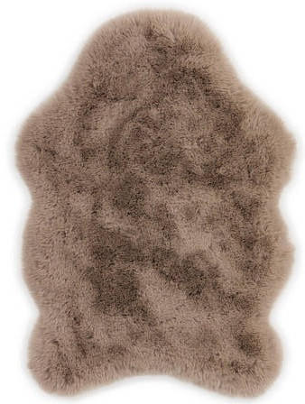 Schöner Wohnen Kunstfell Tender Deluxe Hellbraun 55x80 cm