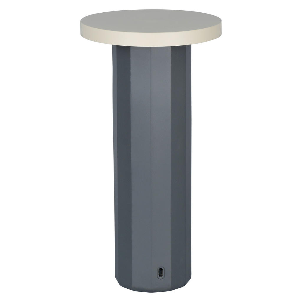 Dieter Knoll NABÍJATEĽNÁ STOLNÁ LAMPA, dotykový stmievač, 16/31,6 cm
