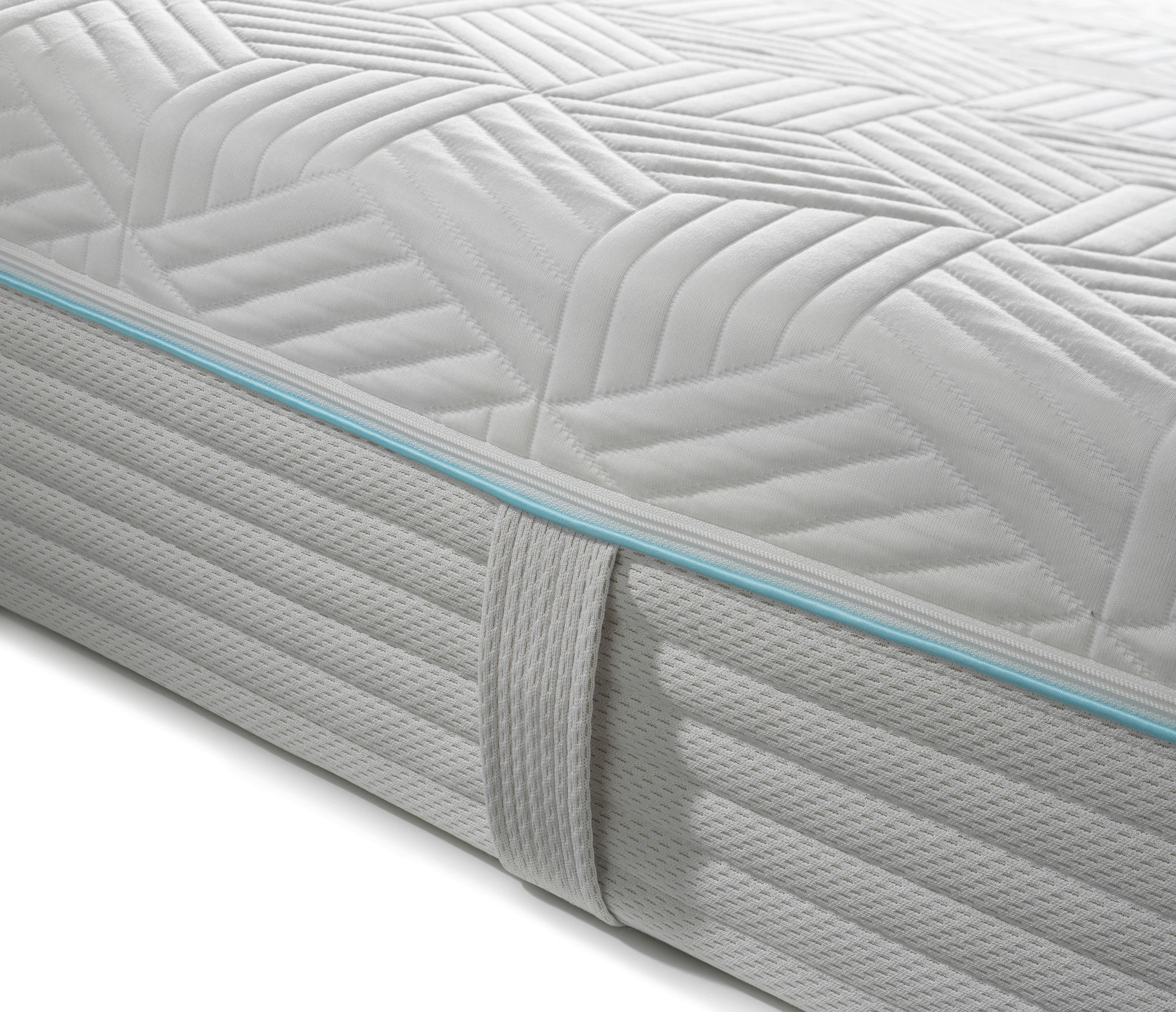 Thumbnail - Dieter Knoll Gelschaummatratze, Weiß, Textil, H4, rechteckig, 200x190 cm, Austria Gütezeichen, Made in Austria, Oeko-Tex...