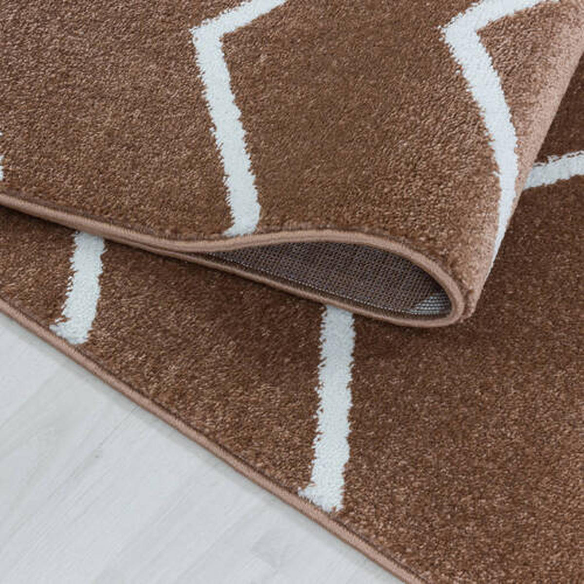 GOLVLÖPARE 80/250 cm Rio 402 kupfer  - kopparfärgad, Basics, textil (80/250cm)
