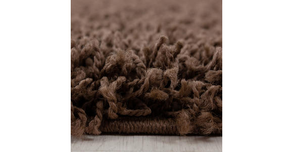 HOCHFLORTEPPICH 60/110 cm Life 1500 Braun - Braun, KONVENTIONELL, Textil (60/110cm) - Novel