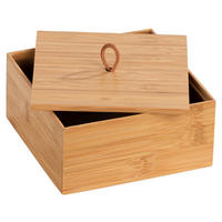 ORGANIZÉR hnedá - hnedá, Basics, drevo (15/7/15cm)