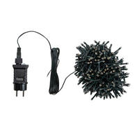 LICHTERKETTE 750 cm  - Grün, KONVENTIONELL, Kunststoff (750cm) - X-Mas