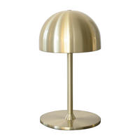 AKKU-TISCHLEUCHTE Living 11,5/22 cm   - Messingfarben, Trend, Metall (11,5/22cm)