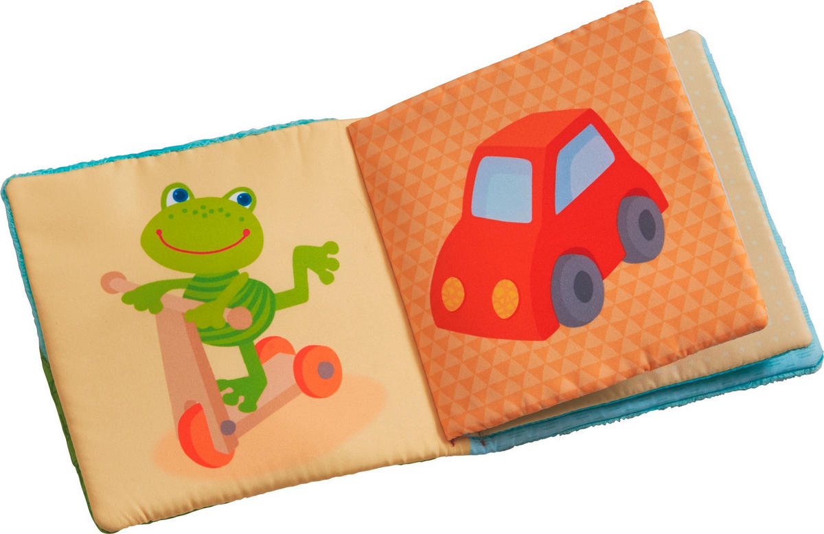 STOFFBUCH Zauberfrosch Zauberfrosch  - Basics, Textil (13,5/13,5cm) - Haba