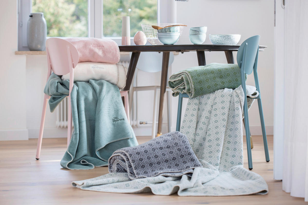 DOMÁCA DEKA, bavlna, 150/200 cm - biela, Design, textil (150/200cm) - David Fussenegger