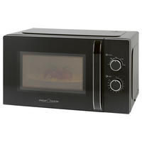 MIKROWELLE PC-MW 1354  - Schwarz, Trend, Metall (51,0/38,3/30,5cm) - ProfiCook