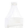 HIMMEL  - Rosa/Weiß, Basics, Textil (135/200/0,1cm) - Babybay