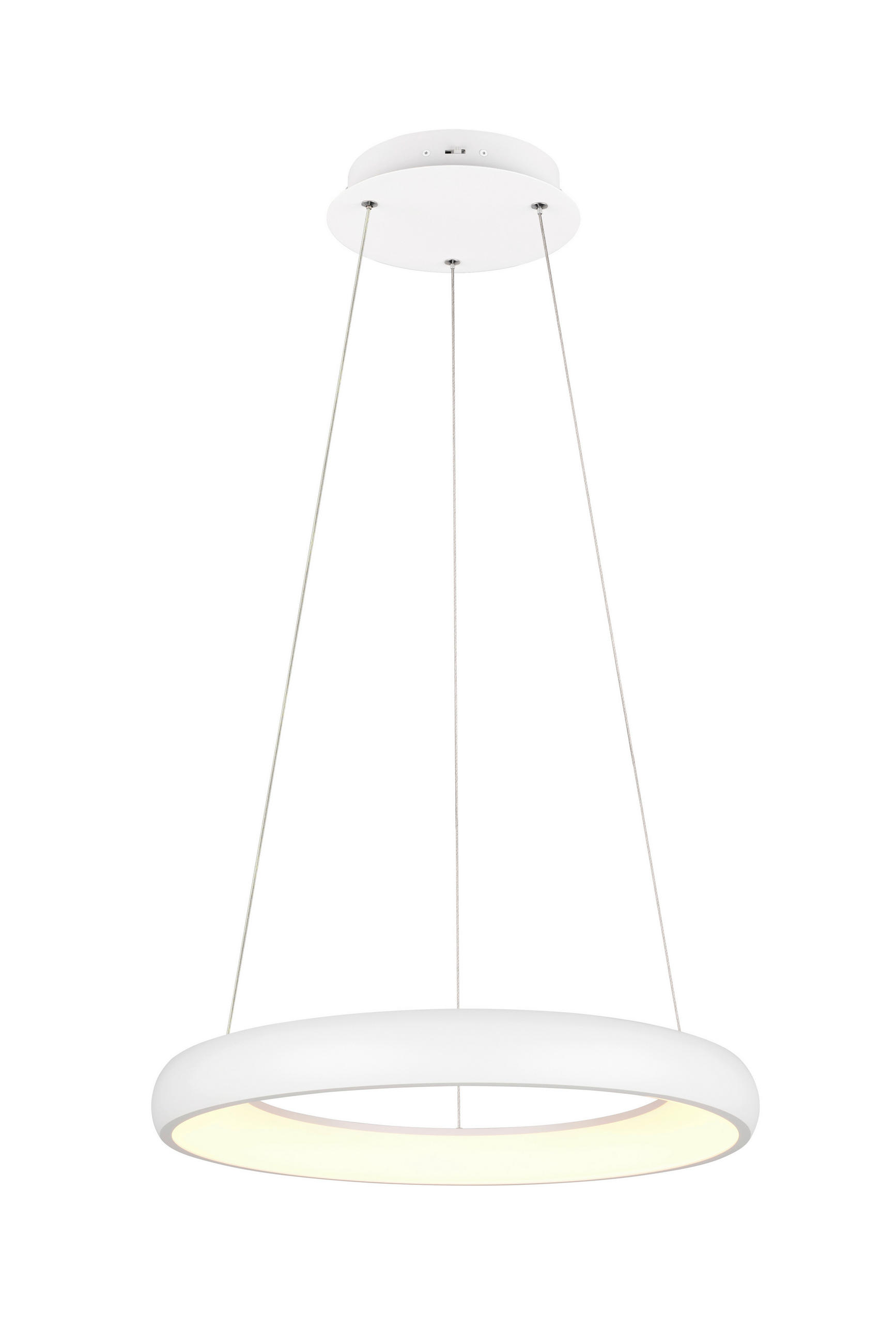 ZÁVESNÉ LED SVIETIDLO, 62/150 cm  - biela, Design, kov (62/150cm) - Trio Leuchten