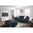 BIGSOFA Chenille Dunkelgrau  - Dunkelgrau/Silberfarben, Design, Kunststoff/Textil (243/72/143cm) - Carryhome