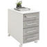 ANSTELLCONTAINER - Alufarben/Weiß, KONVENTIONELL, Holzwerkstoff/Kunststoff (43/75/80cm) ANSTELLCONTAINER - Alufarben/Weiß, KONVENTIONELL, Holzwerkstoff/Kunststoff (43/75/80cm)