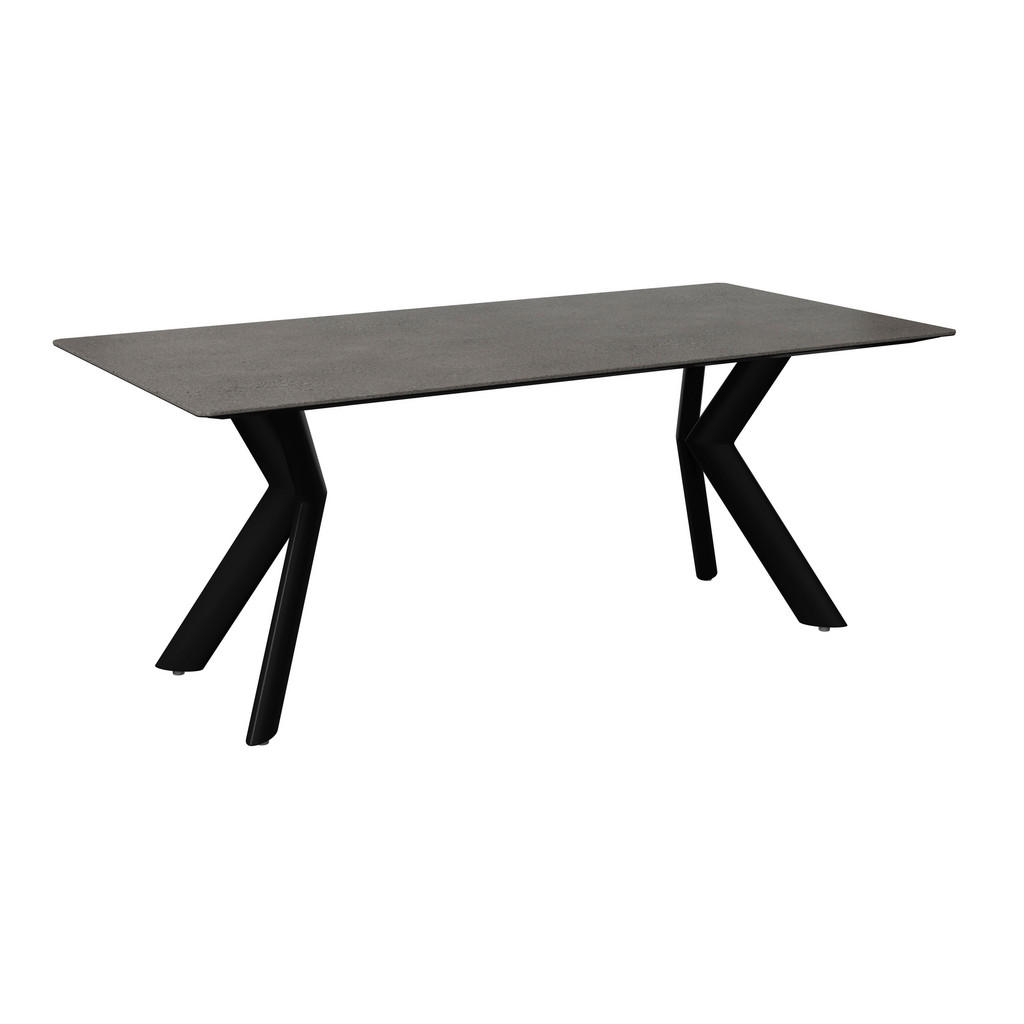 Amatio ZÁHRADNÝ STÔL, kov, keramika, 200/100/76 cm