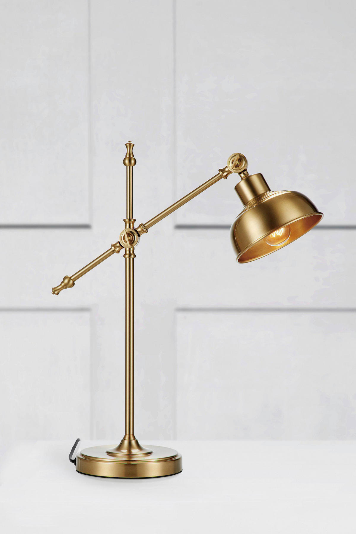 TISCHLEUCHTE - Messingfarben, Basics, Metall (18/56.5cm) - Markslöjd