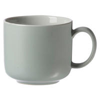 KAFFEETASSE Jasper   240 ml  - Weiß/Mintgrün, Design, Keramik (240ml) - Ritzenhoff Breker