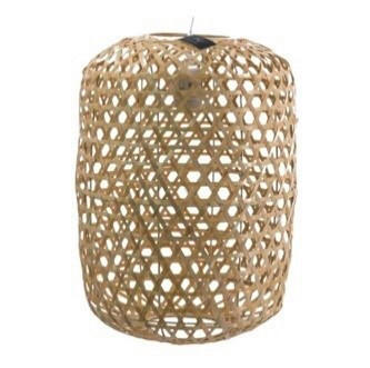 VISEČA SVETILKA  Kolony 30/43/30 cm           E27 - naravne barve, Natur, les (30/43/30cm)