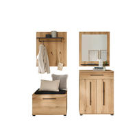GARDEROBE 5-teilig  in 170/200/39 cm  - Eichefarben, MODERN, Holzwerkstoff (170/200/39cm) - MID.YOU