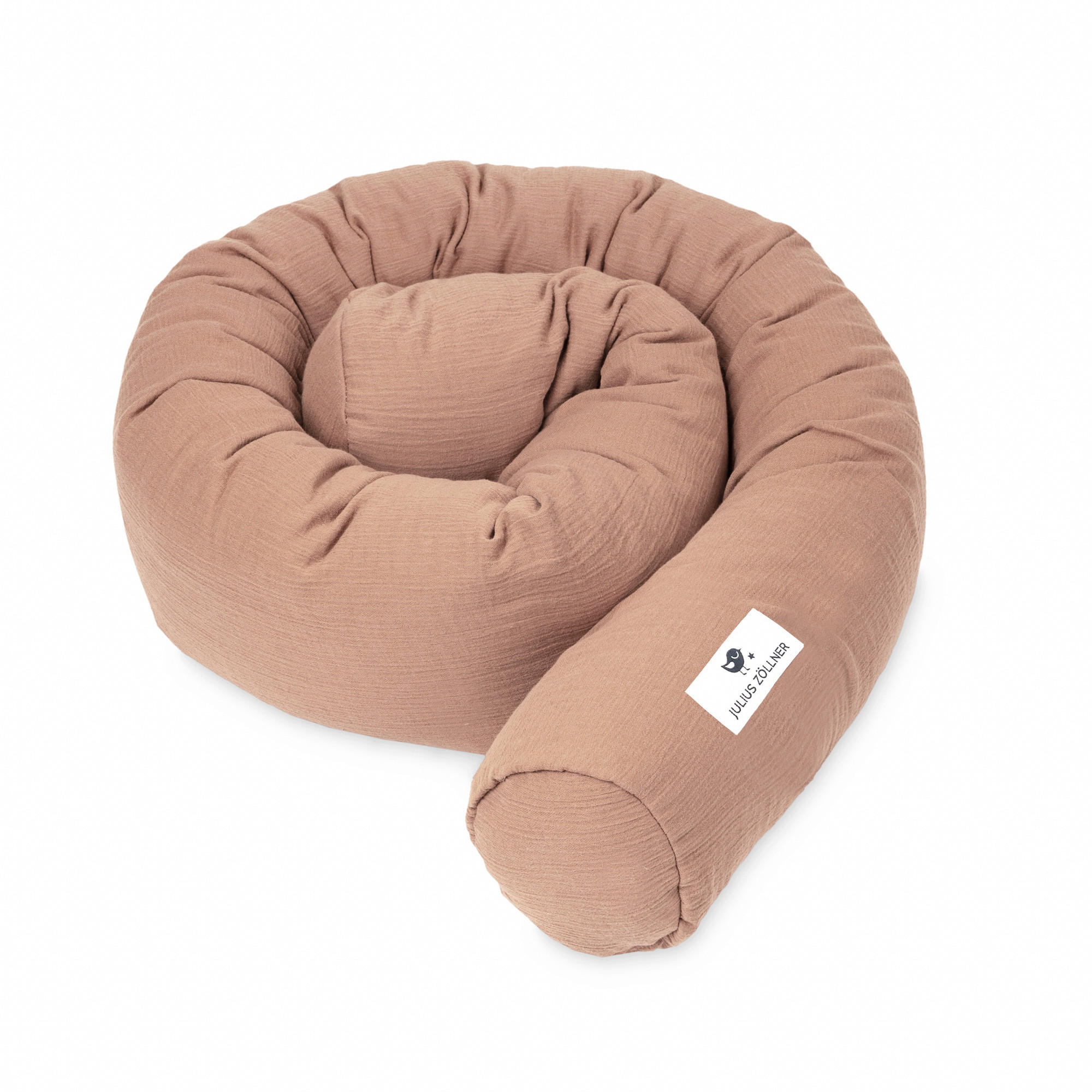 NESTCHENSCHLANGE Musselin    - Koralle, Basics, Textil (180cm) - Julius Zöllner