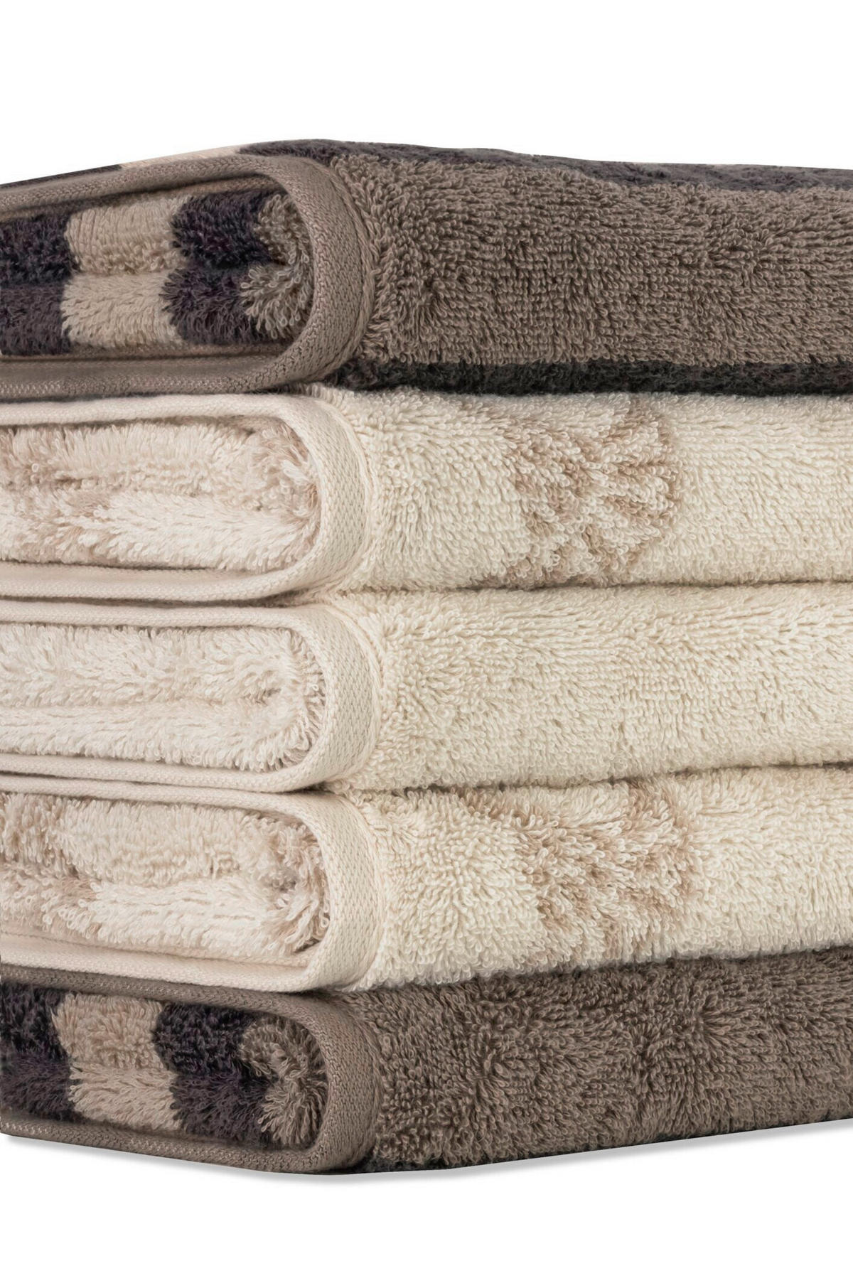 HANDTUCHSET JOOP! CLASSIC Creme 2-teilig  - Creme, Basics, Textil (100/50cm) - Joop! Living