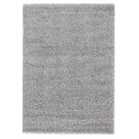 HOCHFLORTEPPICH 60/90 cm FANTASY SHAGGY Silberfarben  - Silberfarben, Basics, Textil (60/90cm) - Novel
