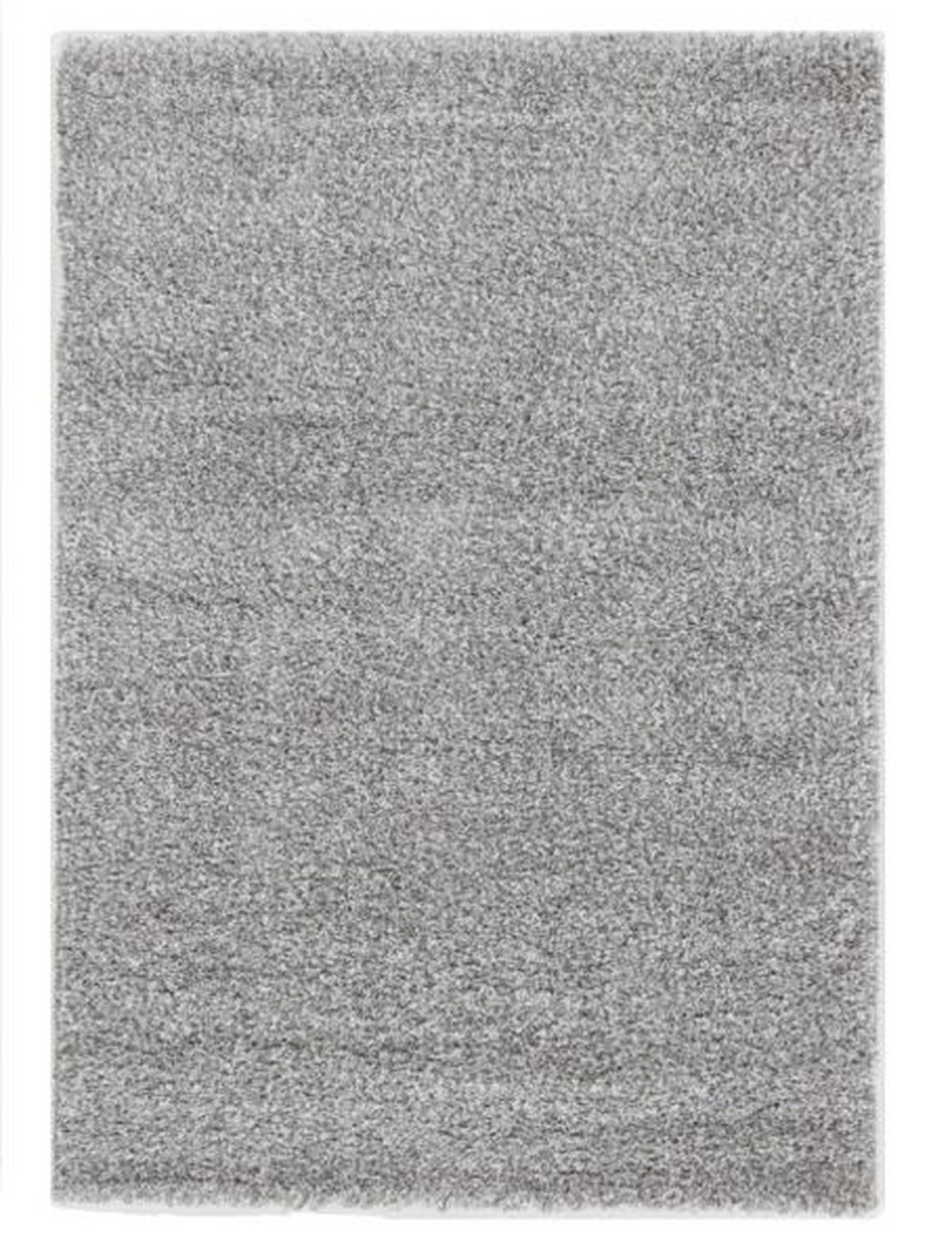 HOCHFLORTEPPICH 60/90 cm FANTASY SHAGGY Silberfarben  - Silberfarben, Basics, Textil (60/90cm) - Novel