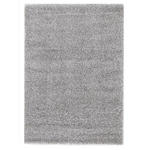 HOCHFLORTEPPICH 60/90 cm FANTASY SHAGGY Silberfarben  - Silberfarben, Basics, Textil (60/90cm) - Novel