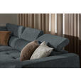 ECKSOFA in Chenille Grau  205/284 cm  - Schwarz/Grau, Design, Kunststoff/Textil (205/284cm) - Xora