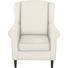 SESSEL Creme - Wengefarben/Creme, Design, Holz/Textil (80/99/82cm) - Carryhome SESSEL Creme - Wengefarben/Creme, Design, Holz/Textil (80/99/82cm) - Carryhome