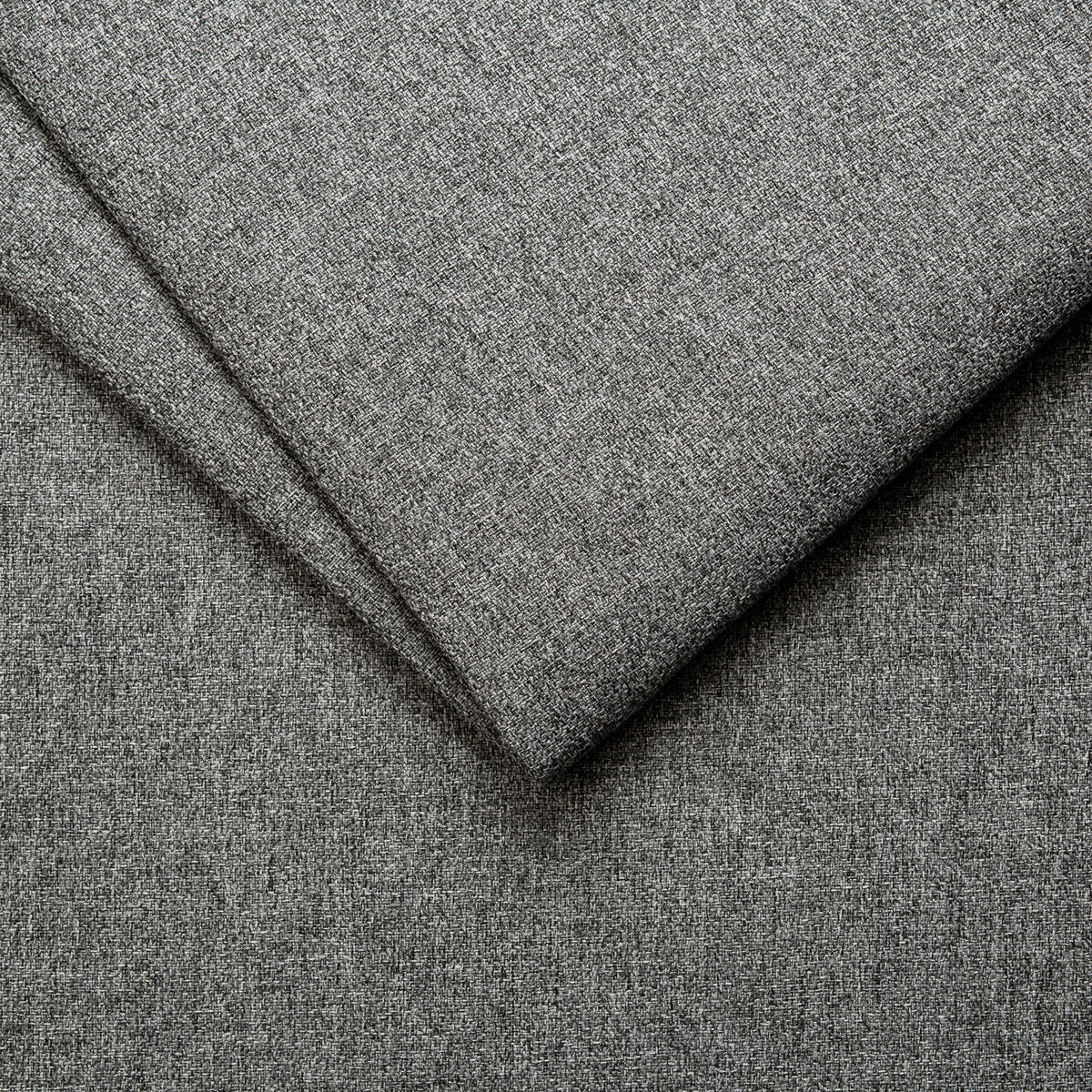 BOXBETT 100/200 cm,  in Grau, H3 = fest  - Schwarz/Grau, MODERN, Kunststoff/Textil (100/200cm) - MID.YOU