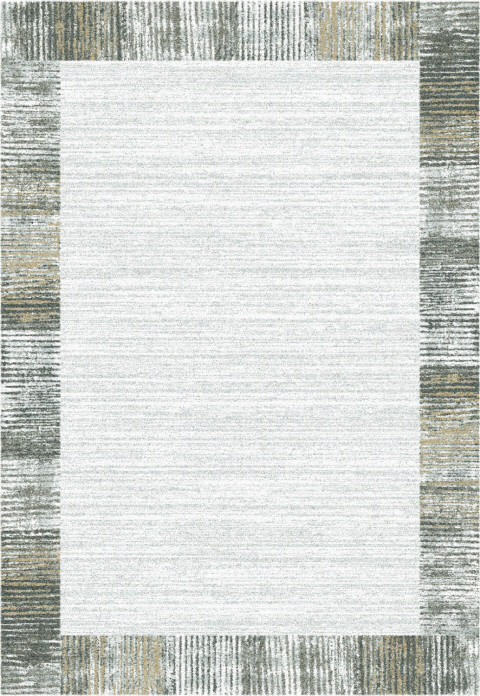 WEBTEPPICH 133/195 cm Sorrent Grau, Silberfarben, Goldfarben  - Silberfarben/Goldfarben, Design, Textil (133/195cm) - Novel