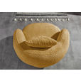 COCKTAILSESSEL Chenille Senfgelb    - Senfgelb/Schwarz, LIFESTYLE, Textil/Metall (101/79/96cm) - Xora