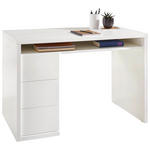 SCHREIBTISCH 110/60/75 cm  in Weiß  - Weiß, KONVENTIONELL, Holzwerkstoff (110/60/75cm) - Xora