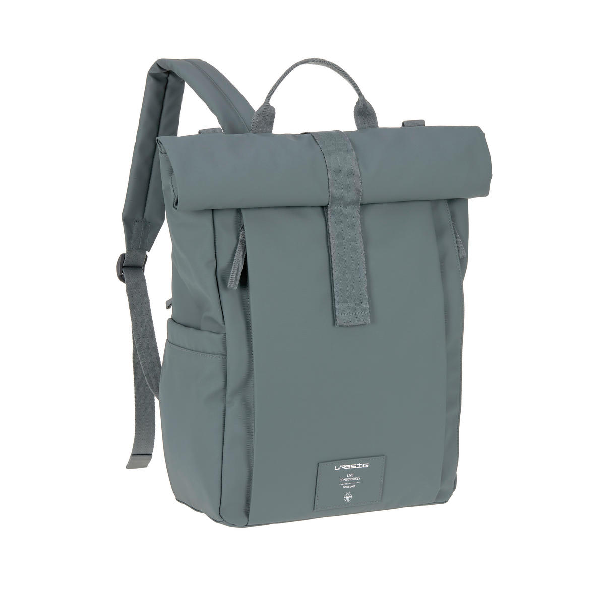 WICKELRUCKSACK  - Anthrazit, Basics, Textil (29/14,5/42cm) - Lässig
