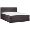 BOXSPRINGBETT 180/200 cm  in Mokka  - Schwarz/Mokka, KONVENTIONELL, Holz/Textil (180/200cm) - Boxxx