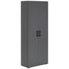 MEHRZWECKSCHRANK 70/178,9/33,4 cm  in Anthrazit  - Anthrazit/Schwarz, KONVENTIONELL, Holzwerkstoff/Kunststoff (70/178,9/33,4cm) - Xora