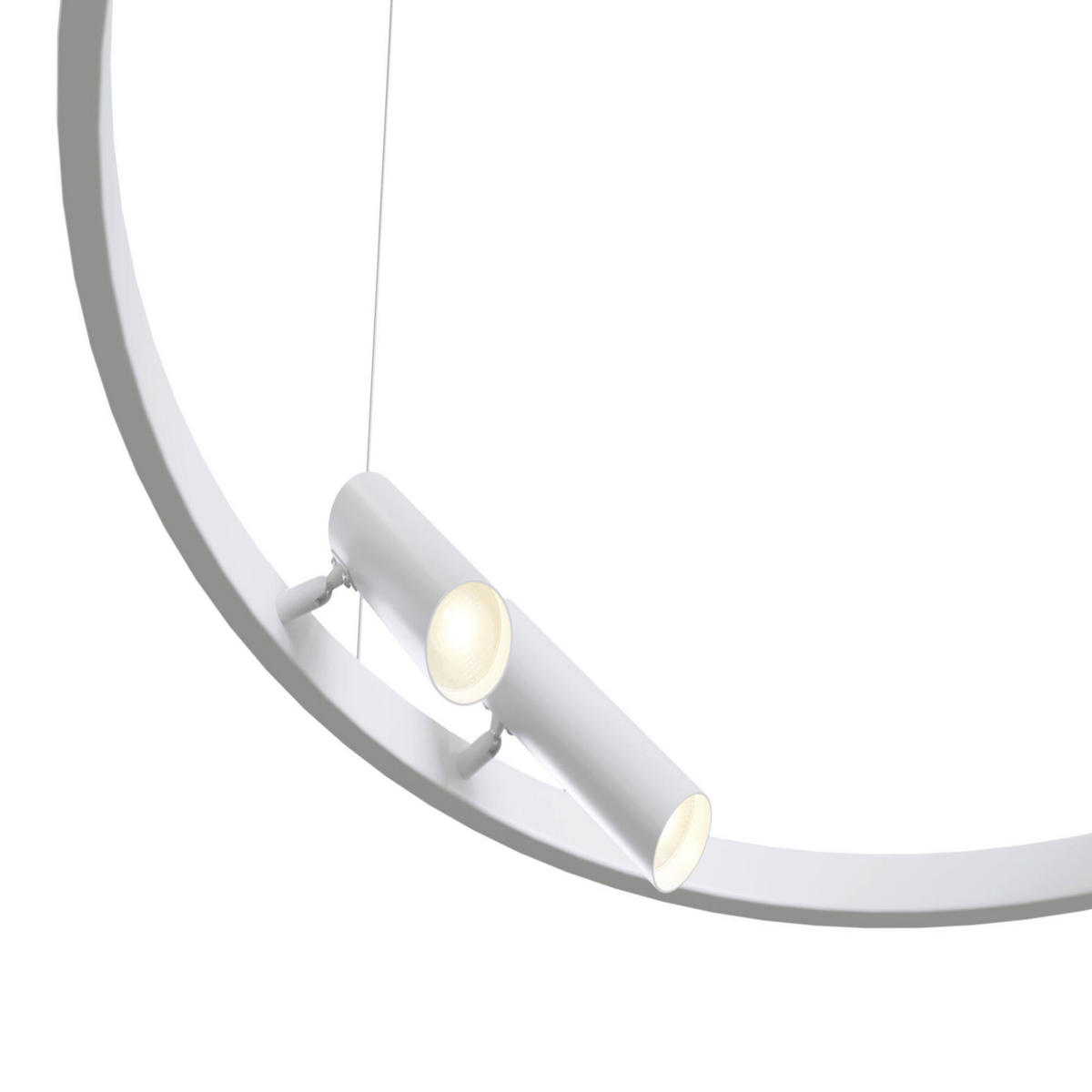 PENDELLEUCHTE  90/90/120 cm   - Weiss, Basics, Metall (90/90/120cm) - MAYTONI