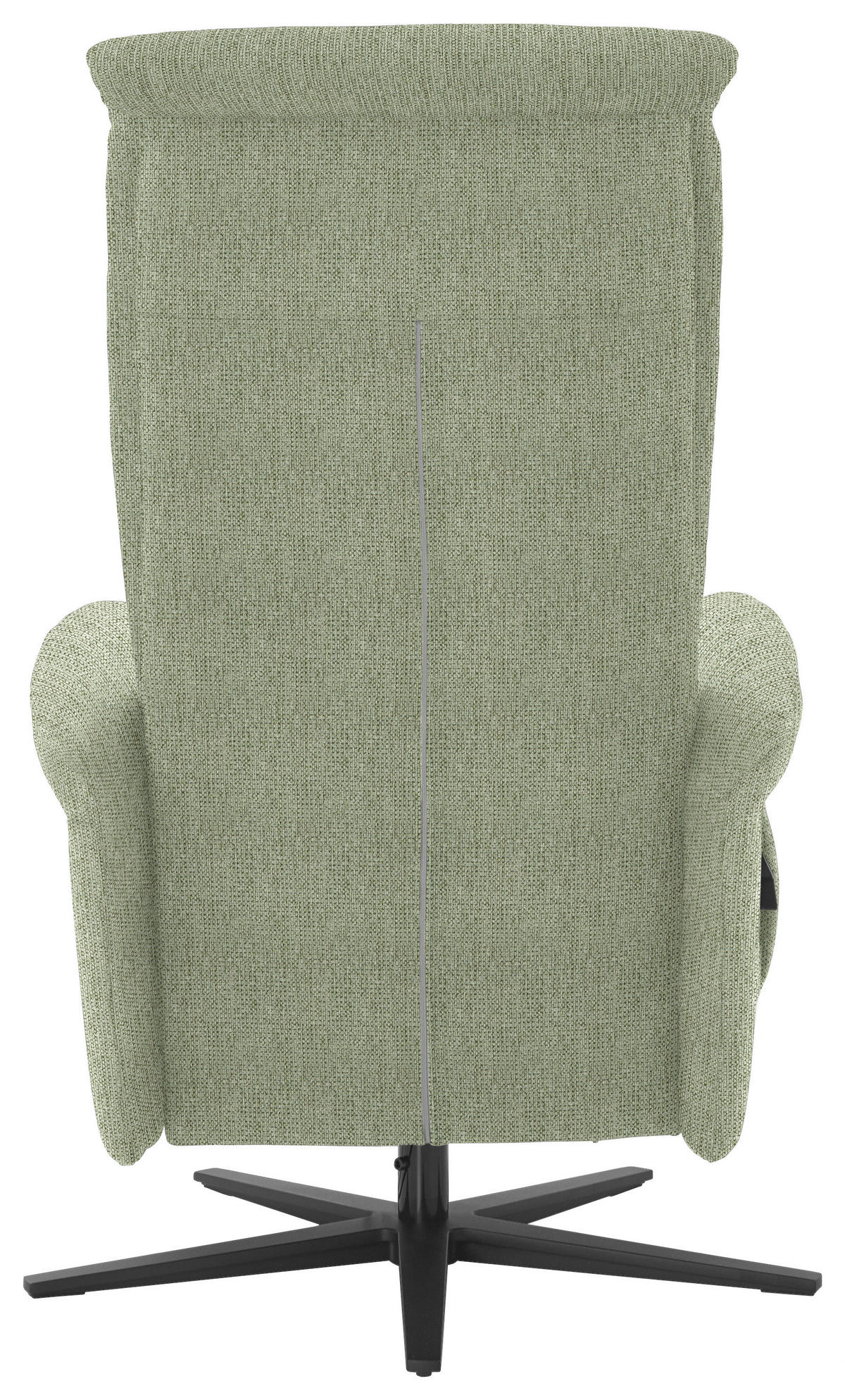RELAXSESSEL in Textil Olivgrün  - Schwarz/Olivgrün, Design, Textil/Metall (77/115/89cm) - Pure Home Comfort
