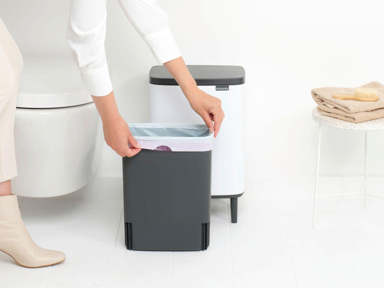 KOŠ ZA OTPAD    - Basics, metal (29.5/45.5/23cm) - Brabantia
