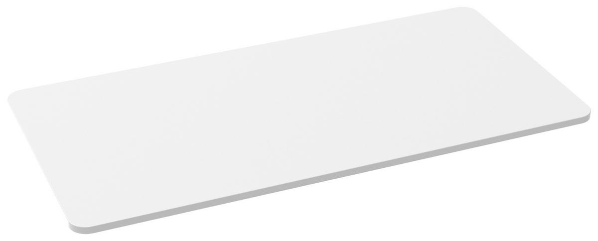 MIZNA PLOŠČA PISALNE MIZE - bela, Design, leseni material (140/80/1,8cm) - Carryhome