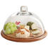 SERVIERPLATTE - Transparent/Braun, LIFESTYLE, Glas/Holz (28/17cm) - Leonardo SERVIERPLATTE - Transparent/Braun, LIFESTYLE, Glas/Holz (28/17cm) - Leonardo