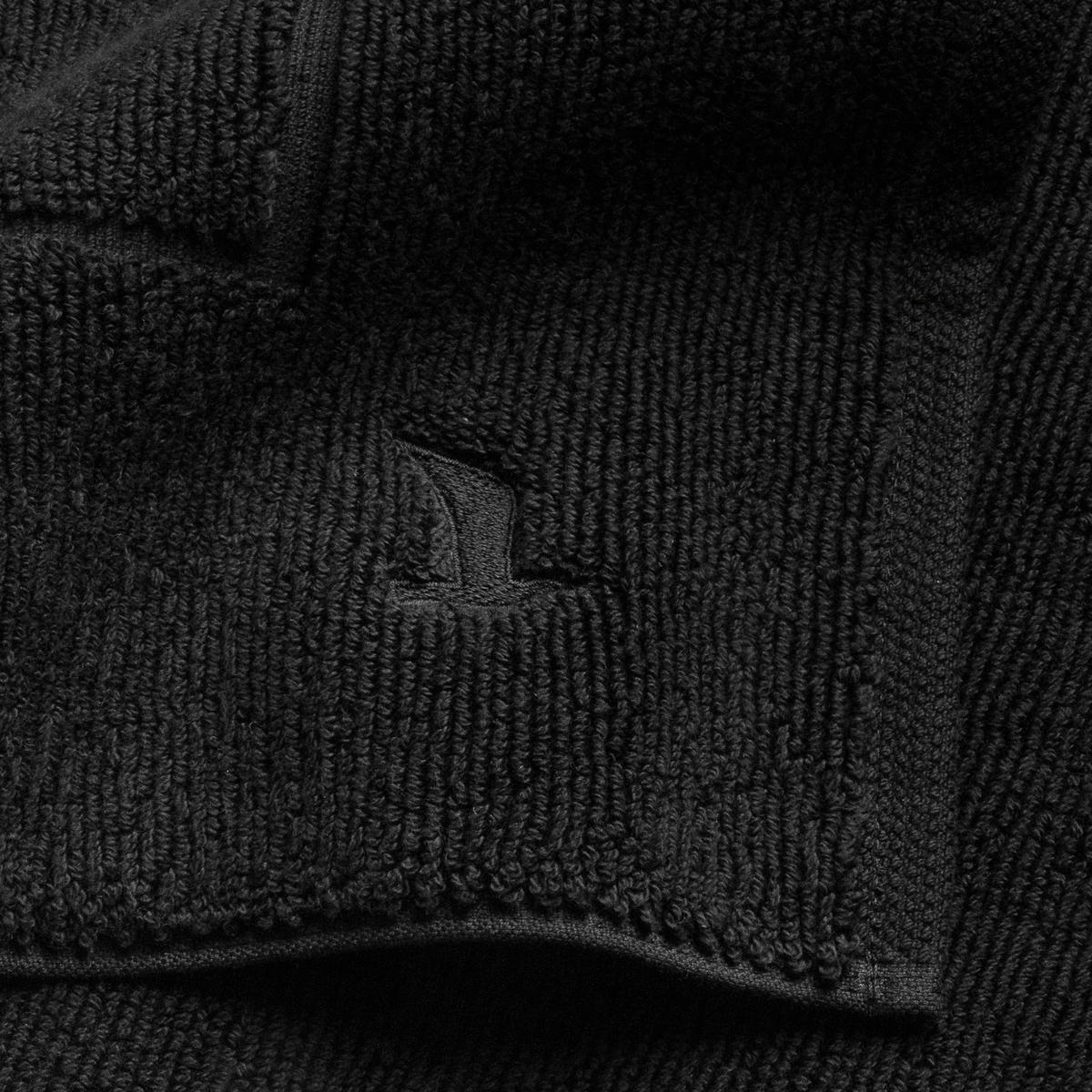 BADTEPPICH Superwuschel Schwarz 60/60 cm  - Schwarz, Basics, Textil (60/60cm) - Moeve