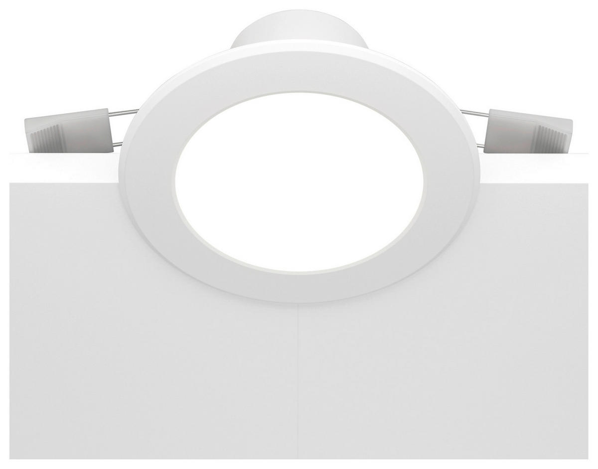 STRAHLER 9,7/5,3/9,7 cm   - Weiß, Basics, Kunststoff (9,7/5,3/9,7cm) - MAYTONI