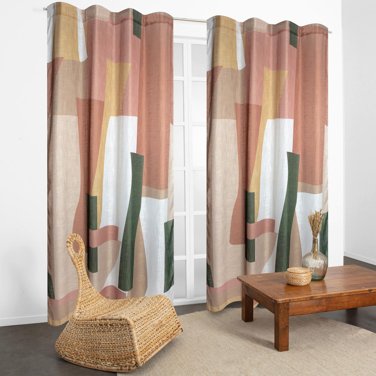 FERTIGVORHANG  blickdicht   135/280 cm  - Multicolor, Basics, Textil (135/280cm)